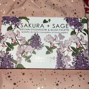 BNIB Sakura + Sage Seraphine botanicals eyeshadow palette